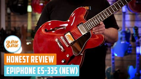 Not a Gibson, but here's a review of a new Epiphone Olympic.